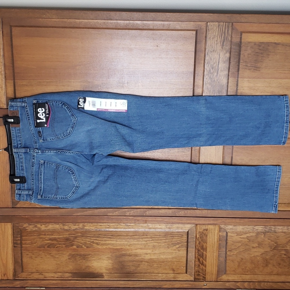 NWT Lee Mid-rise Regular Fit Stretch Denim Jeans Sz 6M